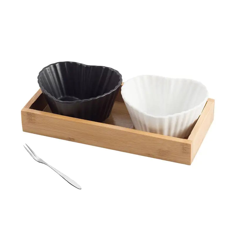 Assiettes en céramique de 70 mm de hauteur, pratique et élégante