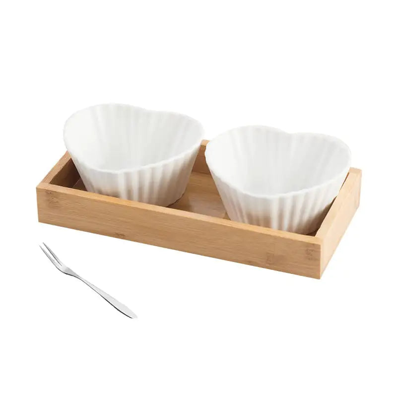 Assiettes en céramique de 70 mm de hauteur, pratique et élégante