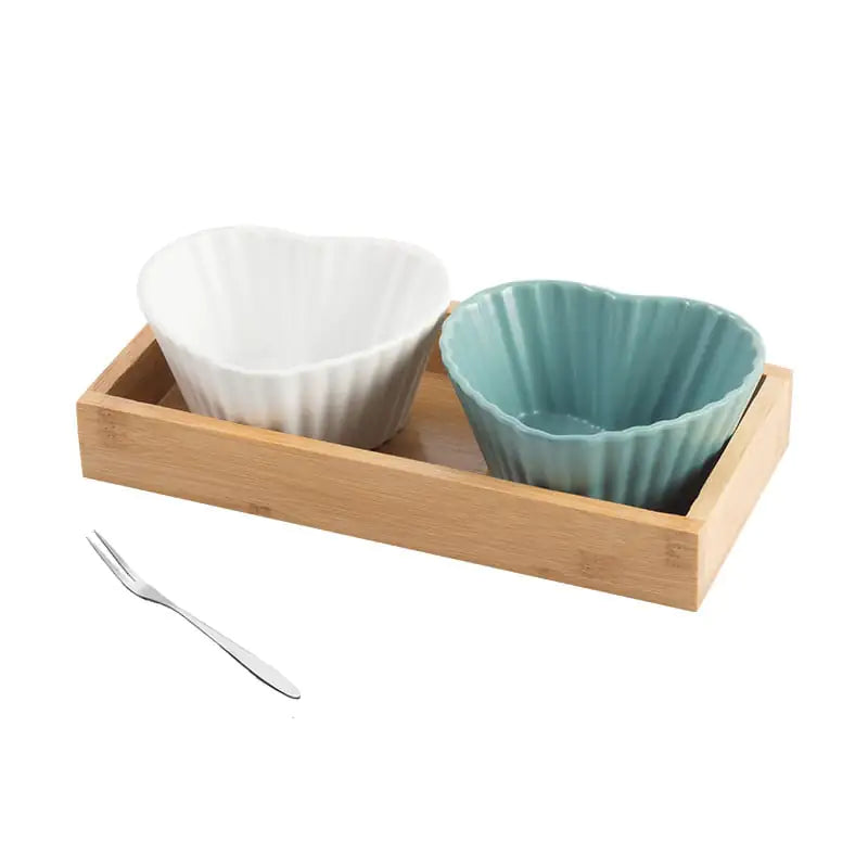 Assiettes en céramique de 70 mm de hauteur, pratique et élégante