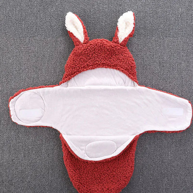 Gigoteuse bébé en coton cocon 0-9 mois rouge
