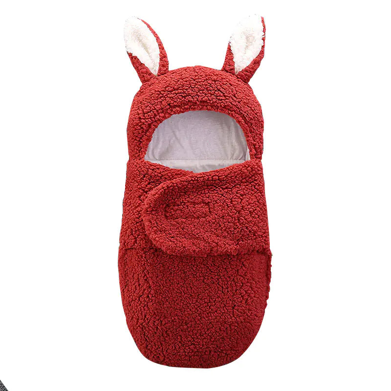 Gigoteuse bébé en coton cocon 0-9 mois rouge