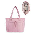 Sac cabas nylon rose grande capacité