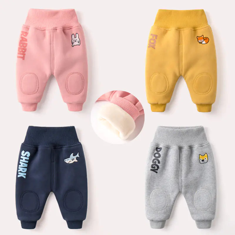 Pantalon bébé hiver velours