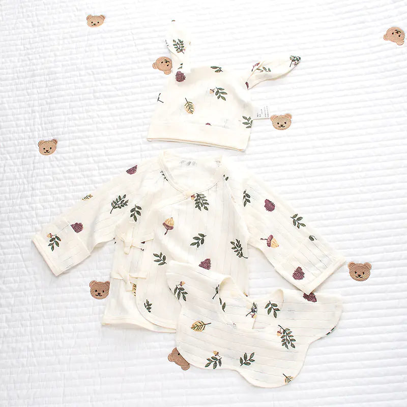 Vêtements bébé en coton ultra-fins pour nouveau-nés 0-12 mois