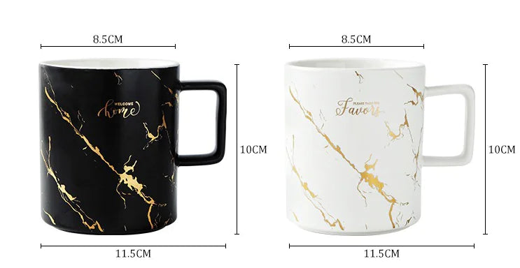 Dimensions mugs