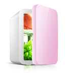 Mini frigo cadeau – 8 litres, fonction chaud et froid - Rose