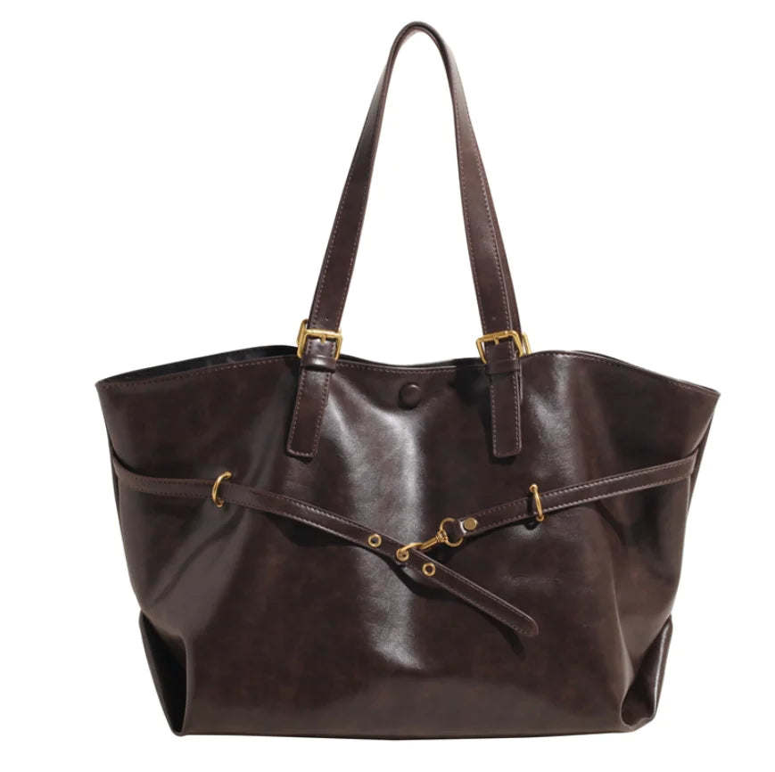 Sac à épaule rétro similicuir
